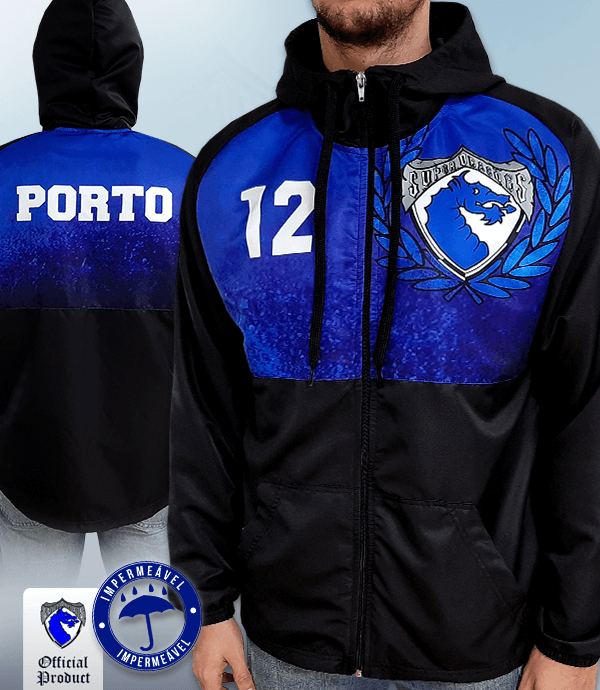 Loja Oficial Super Dragões - Casaco Corta-Vento